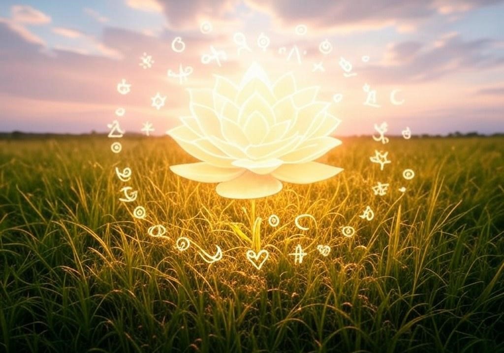 A vibrant plant, symbolizing health